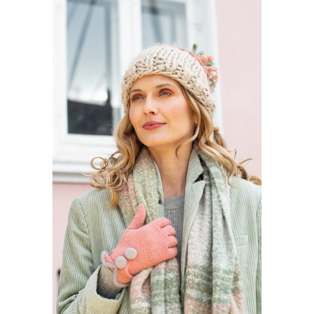 Christabel Wool Gloves - Candy