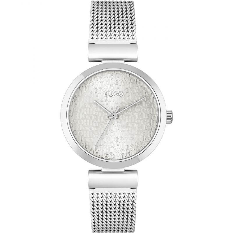 #SWEET SS Mesh Strap Silver Dial Ladies Watch