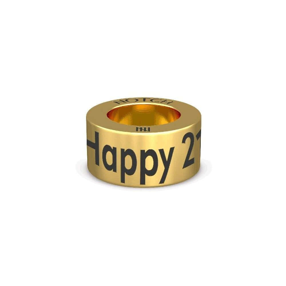Happy 21st Birthday Celebration Charm