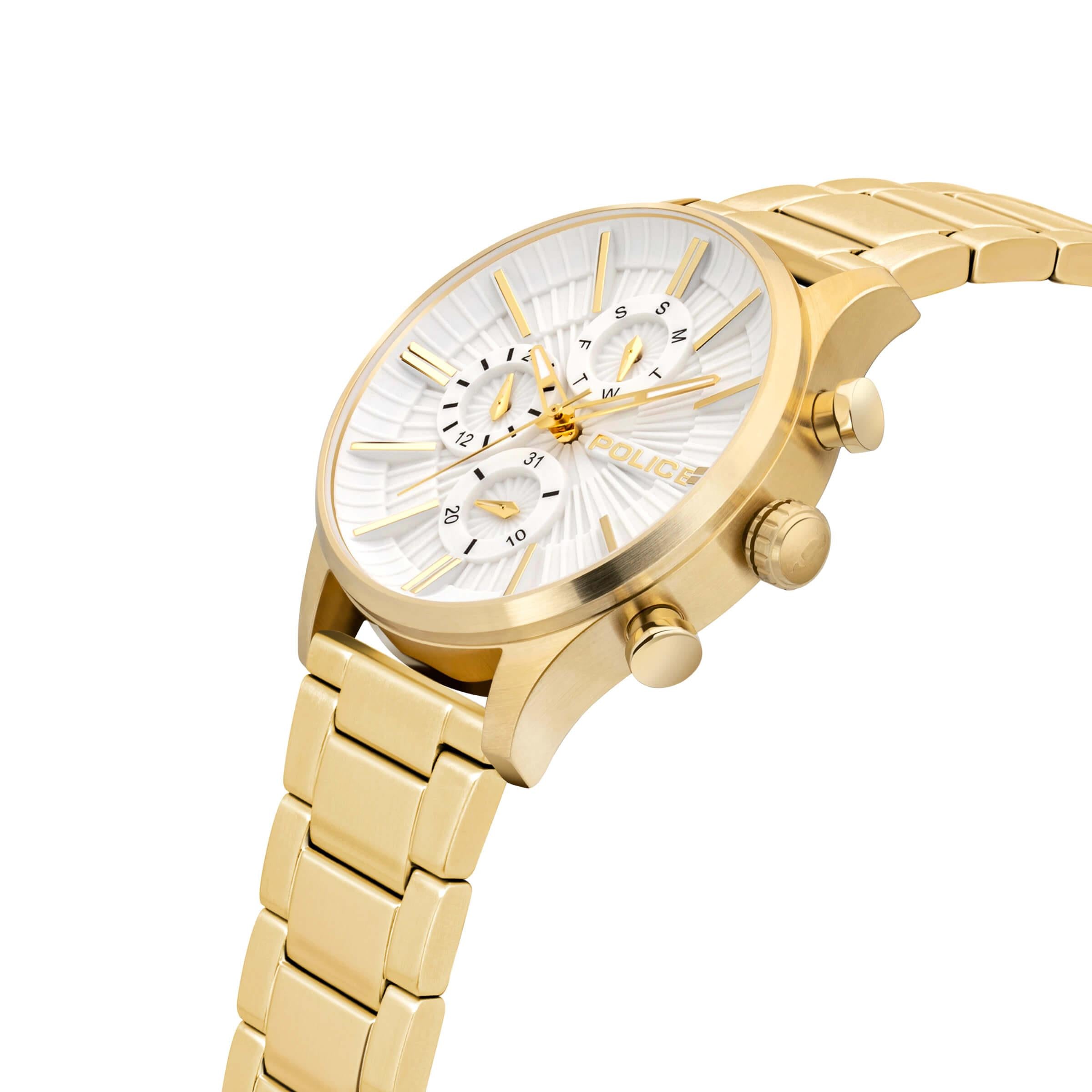 BARTER GP Multifunction Dial & Bracelet Strap Watch