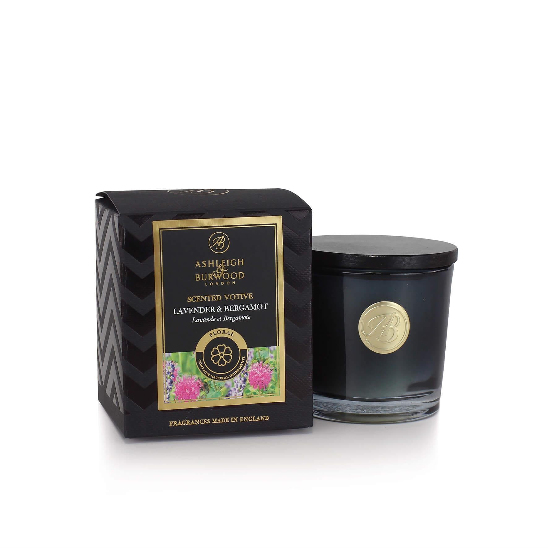 Lavender & Bergamot Votive Scented Candle