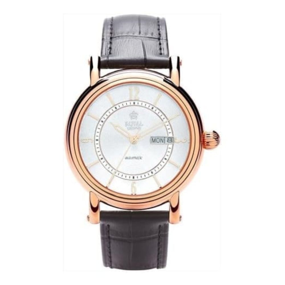 Mens Automatic Week Day Watch Gold