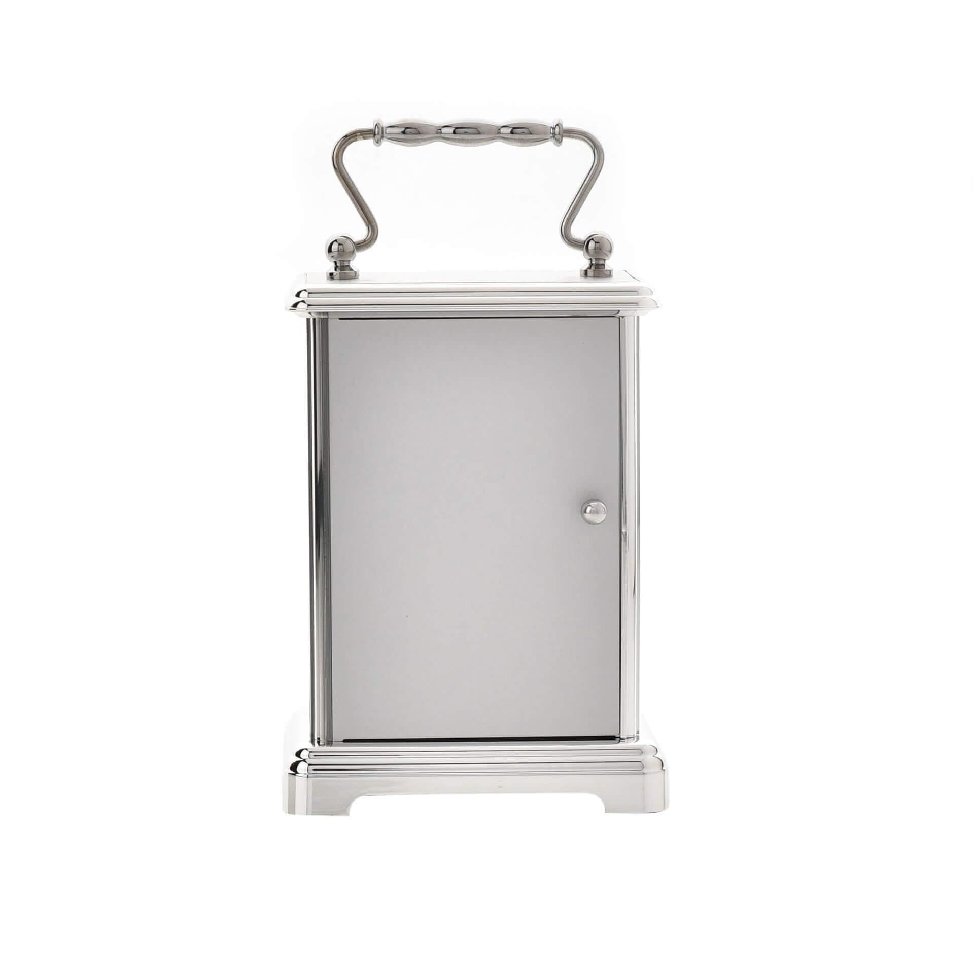 Silver Colour Carriage Clock