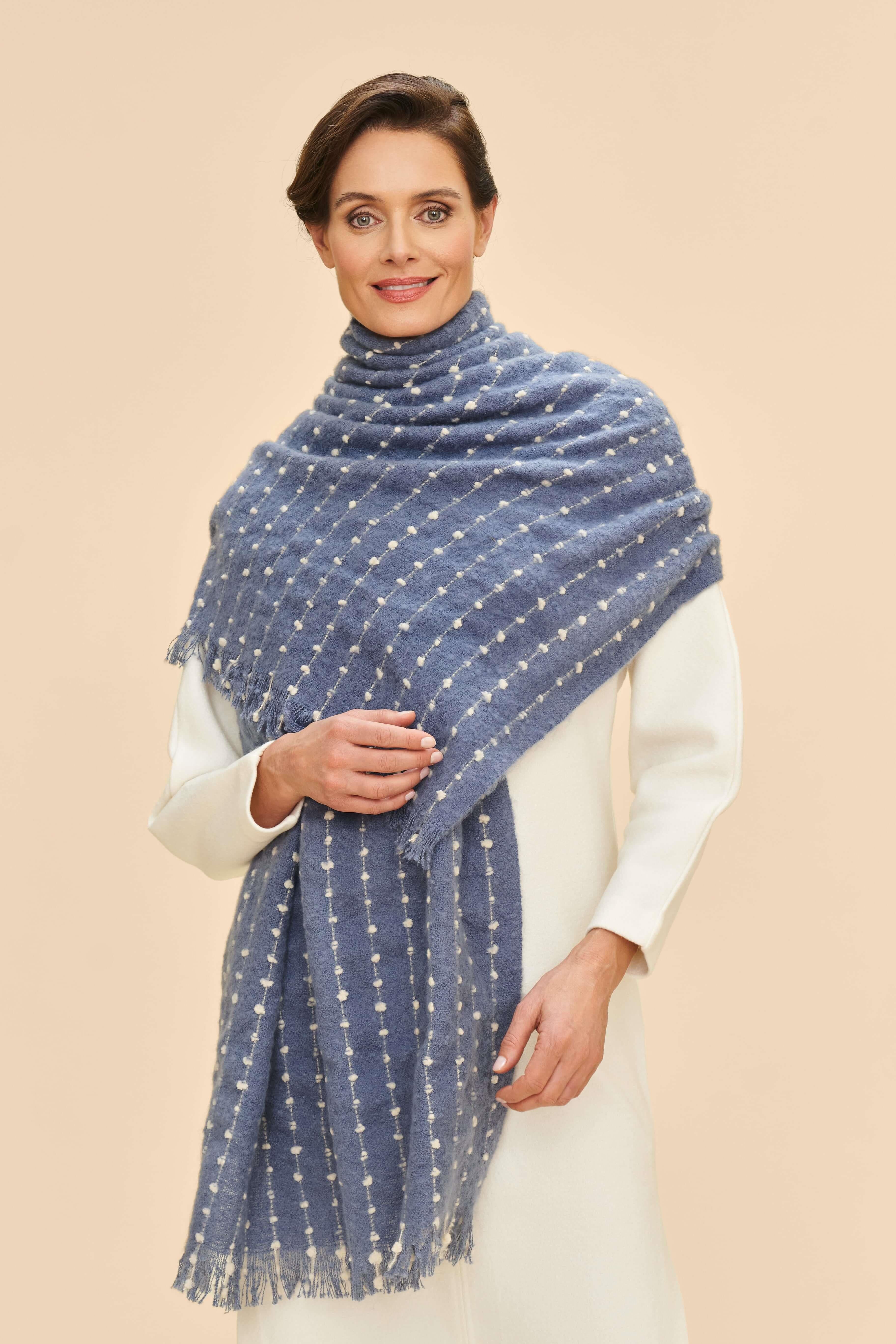 Dakota Cosy Scarf - Charcoal