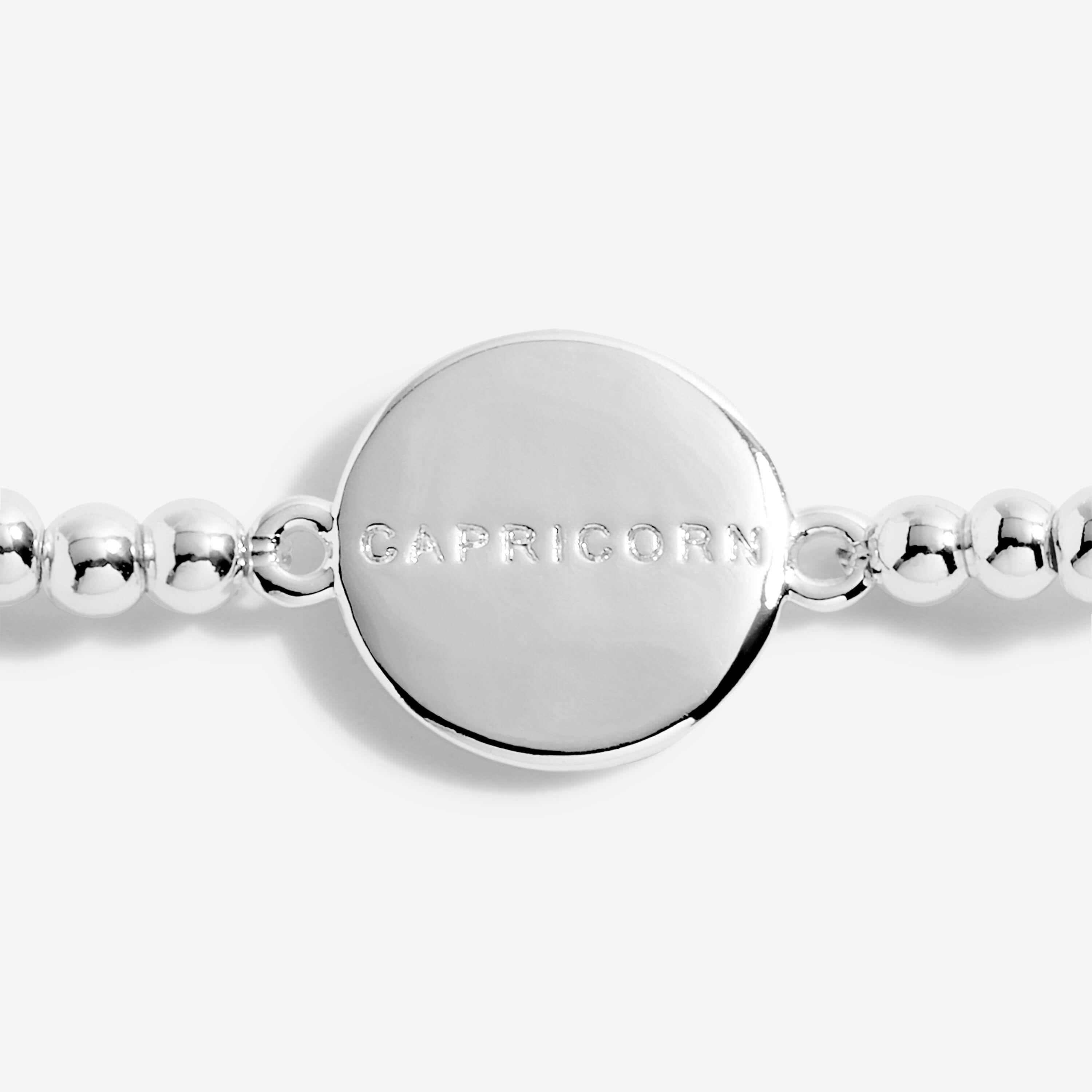 A Little | Capricorn | Silver | Bracelet | 17.5cm Stretch