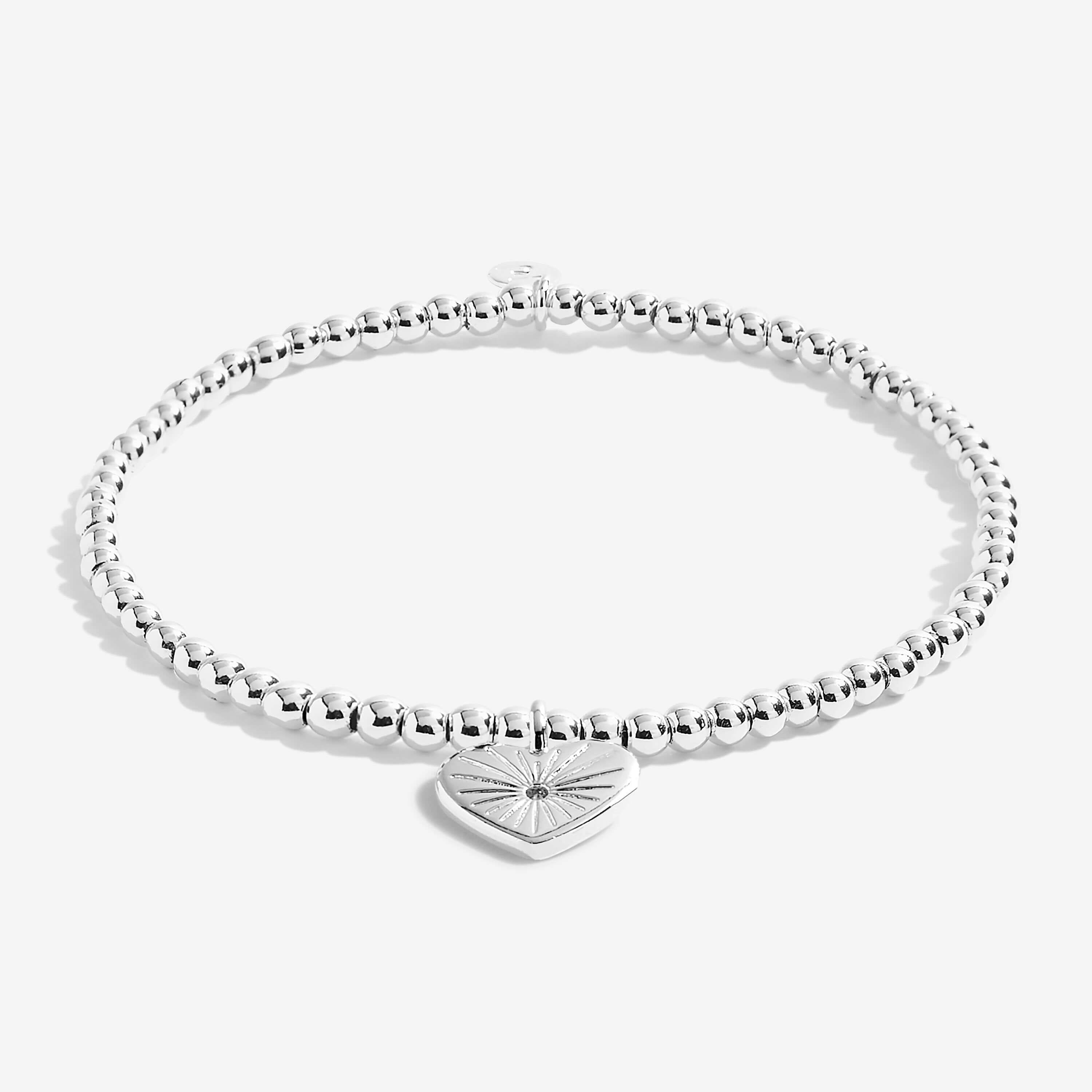 A Little | Lucky To Have You | Silver | Bracelet | 17.5cm Stretch