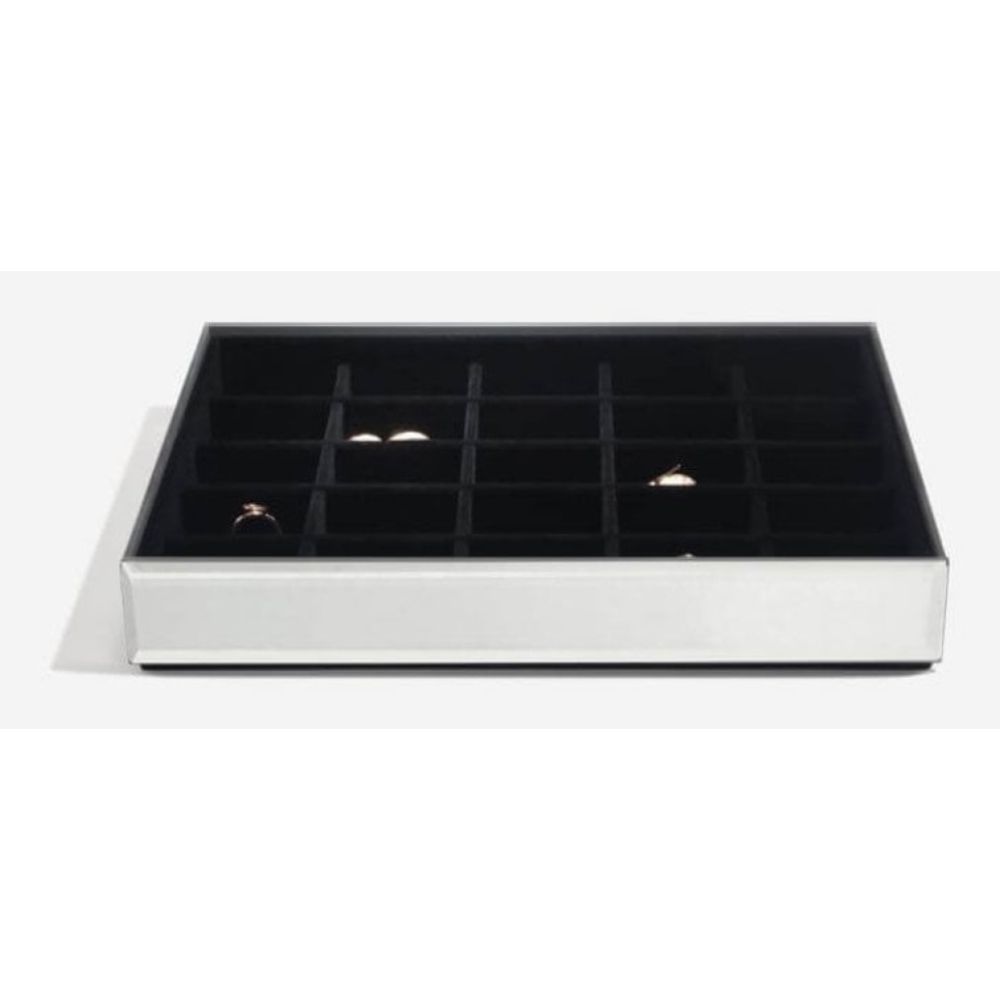 Clear Glass Classic 25 Section Stacker