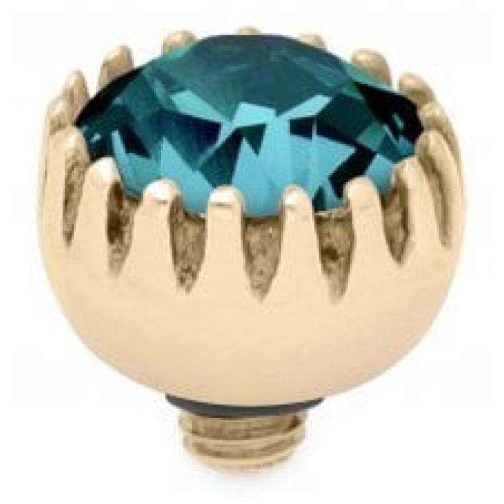Indicolite Crystal Interchangeable Top London (G/P)