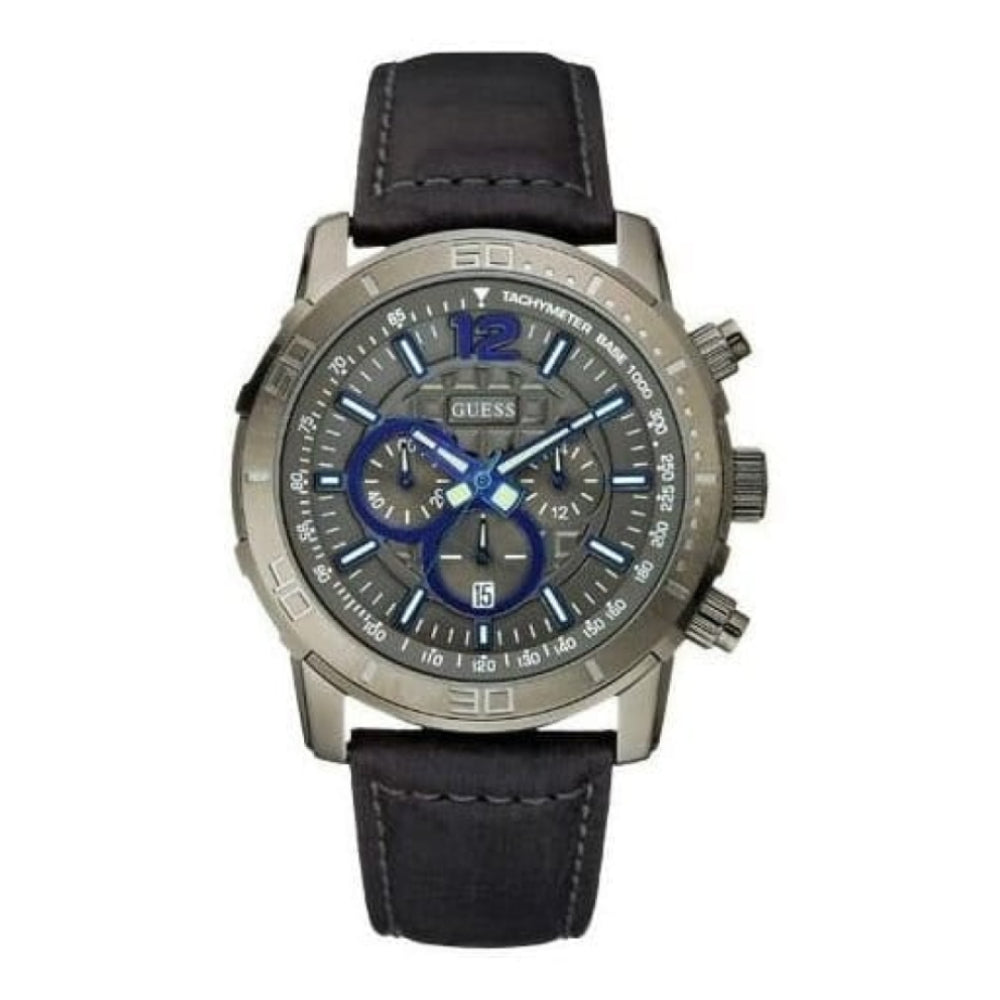 Gents 'Brickhouse' Chronograph Leather Watch