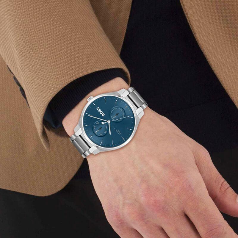 Tyler Multifunction Stainless Steel Bracelet Watch