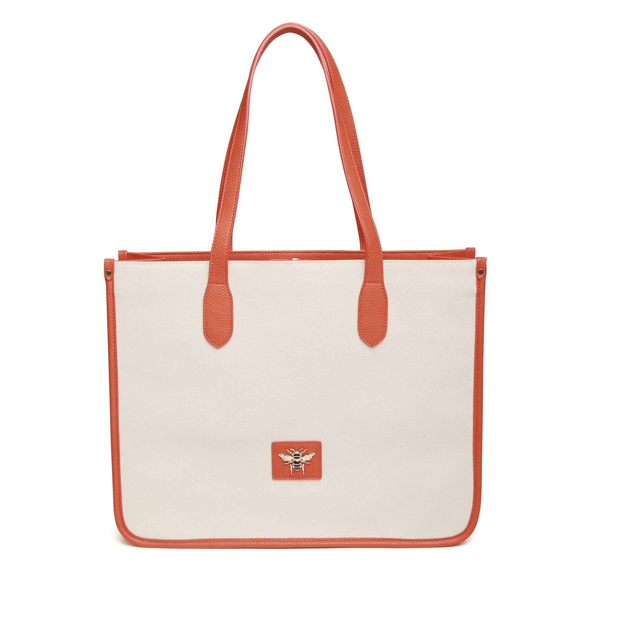 Kingston Canvas Tote Bag In Orange