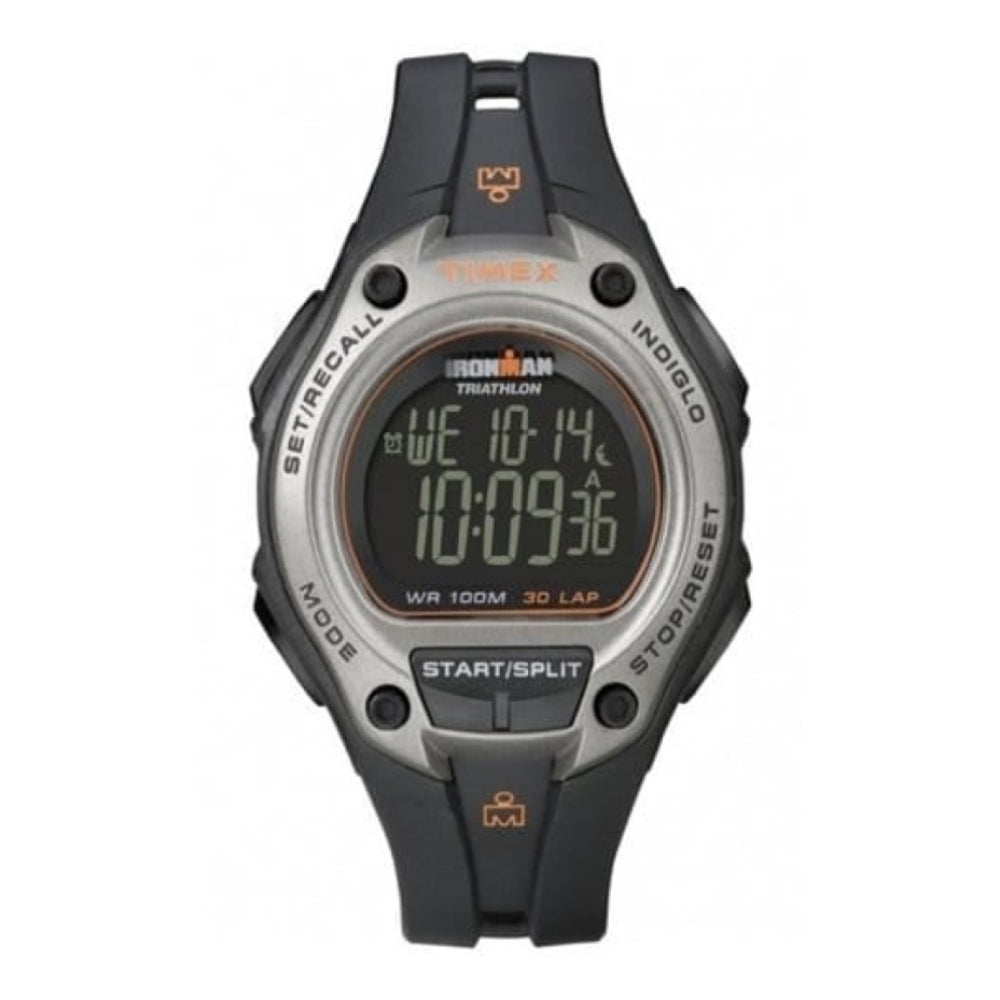 Ironman Black & Orange Resin Digital Watch
