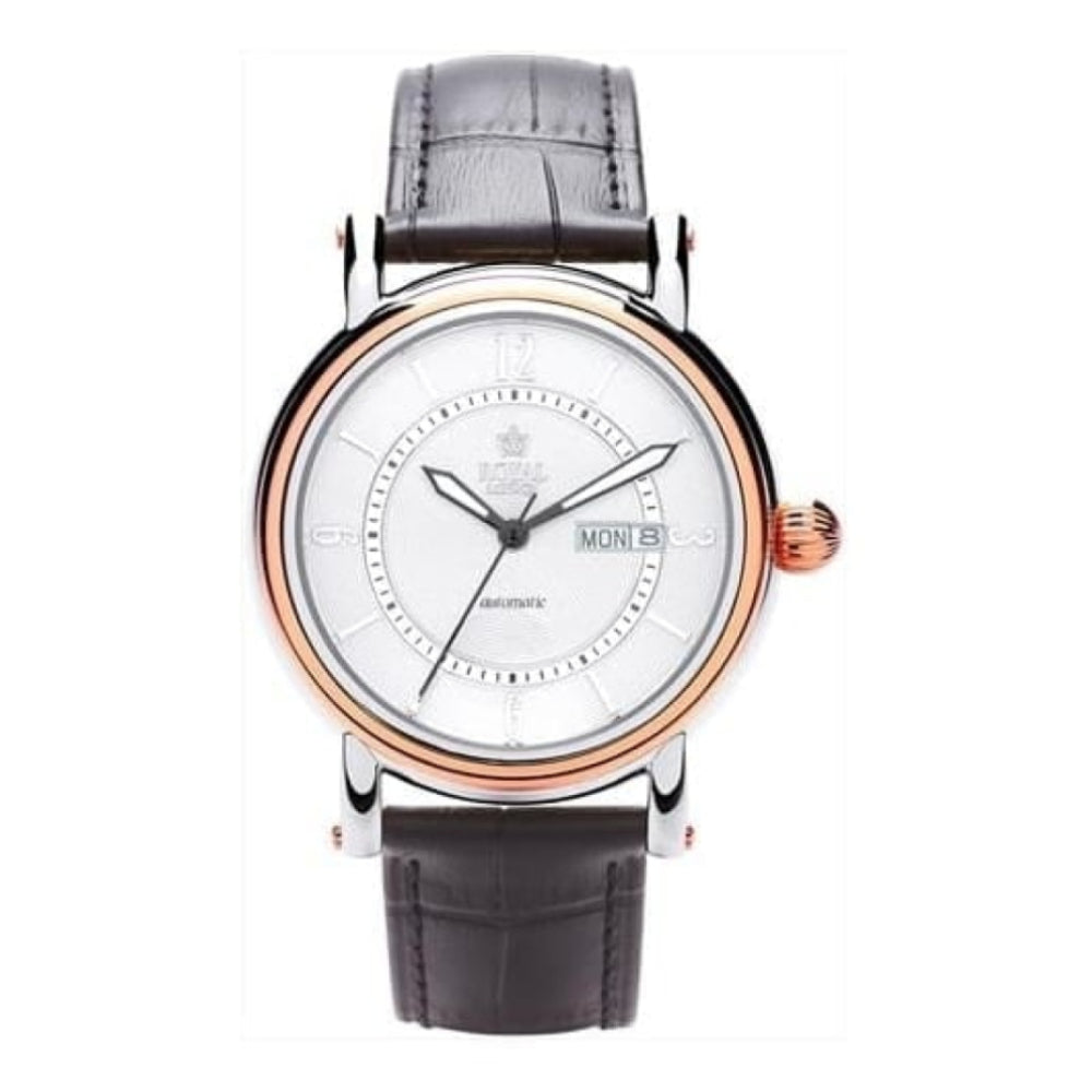 Mens Automatic Week Day Watch Two Tone