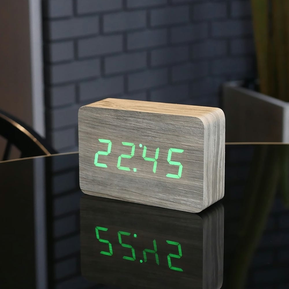 Brick Ash Click Clock