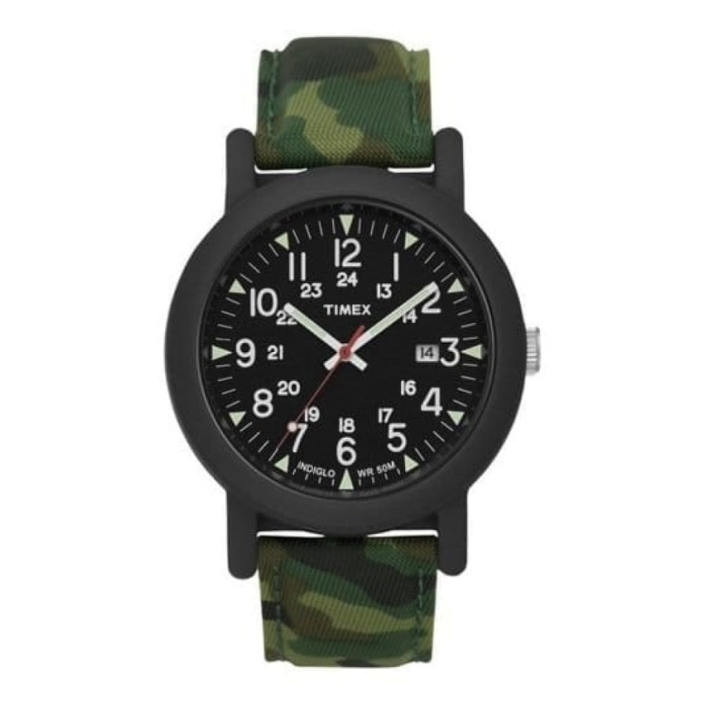 Gents Originals Camper Camouflage Leather Watch