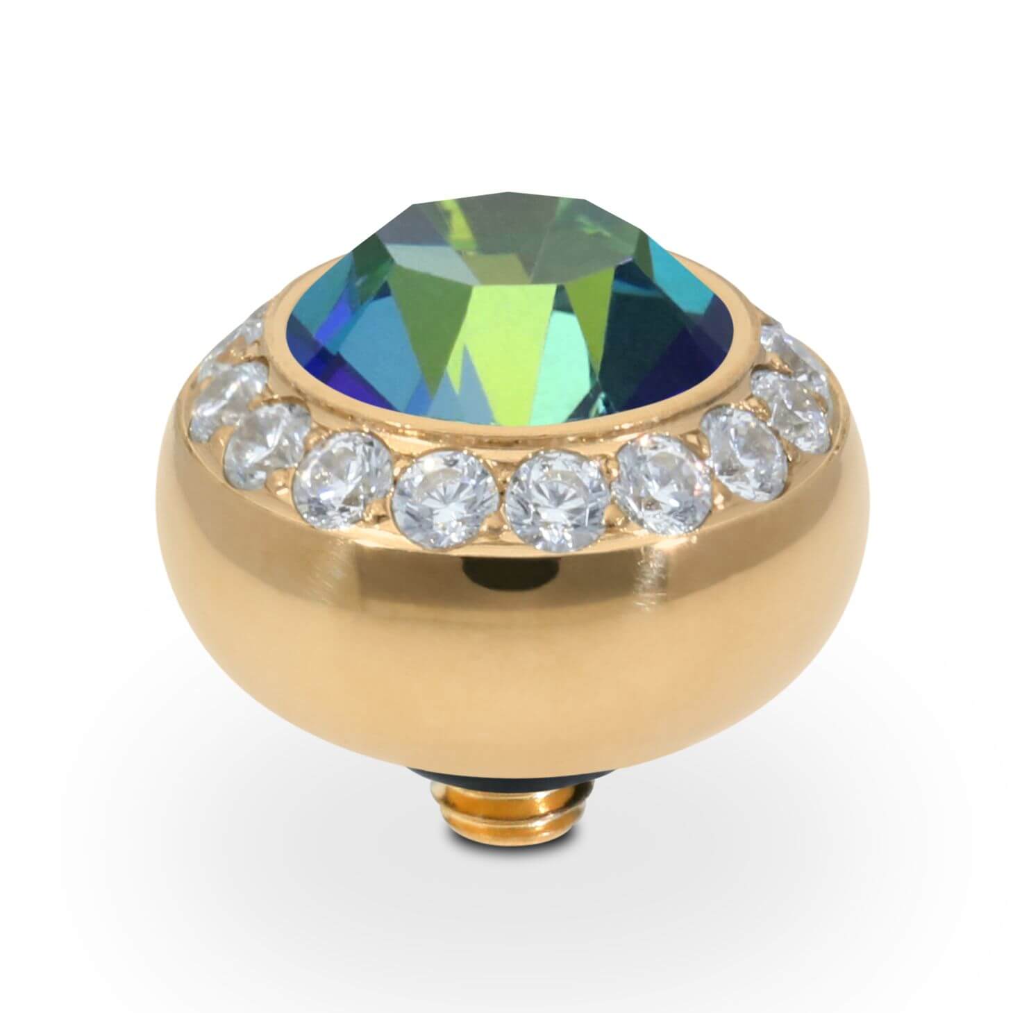 TONDO Deluxe (G/P) 10mm Bermuda Blue Ring Top