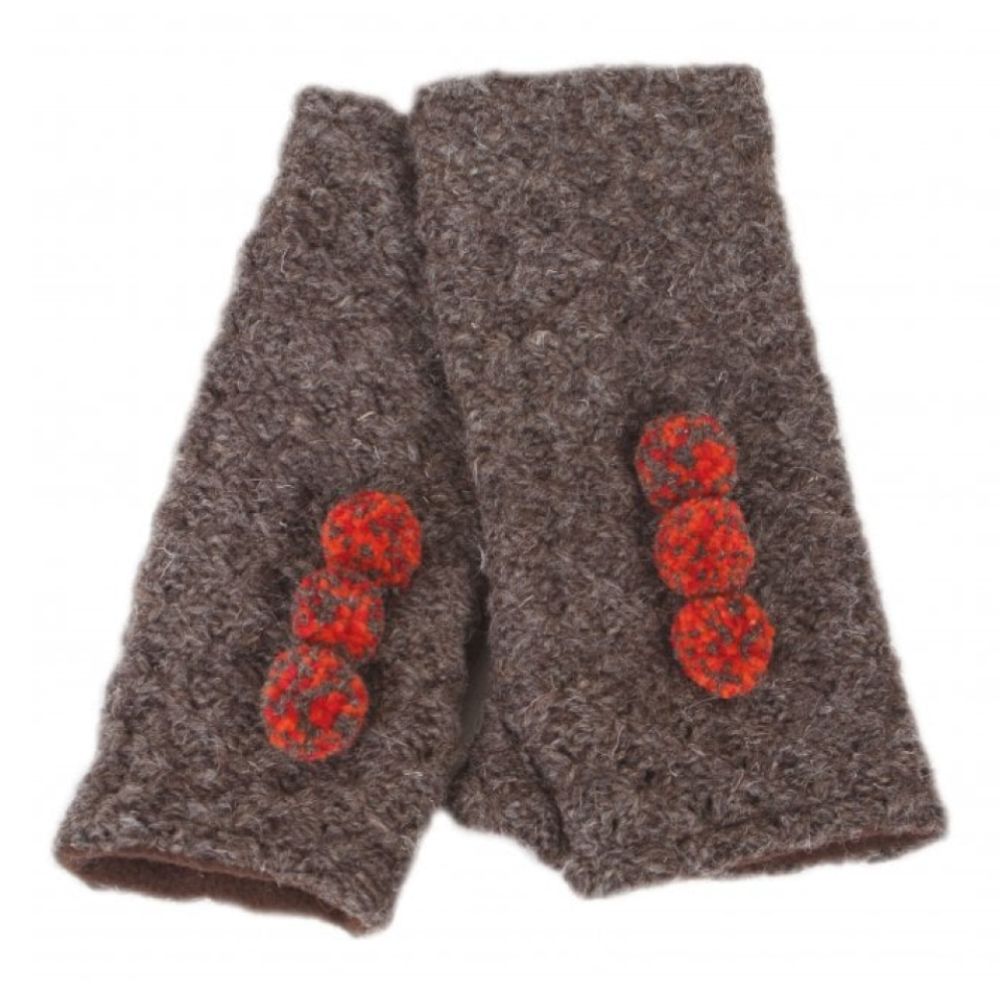 Berber Wristwarmer Bark