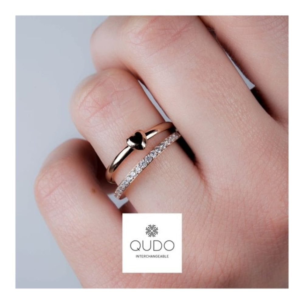 Eternity Rose Gold Spacer Ring