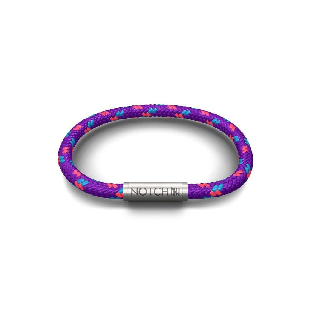 Special Edition Purple Cord Bracelet With Purple Clasp
