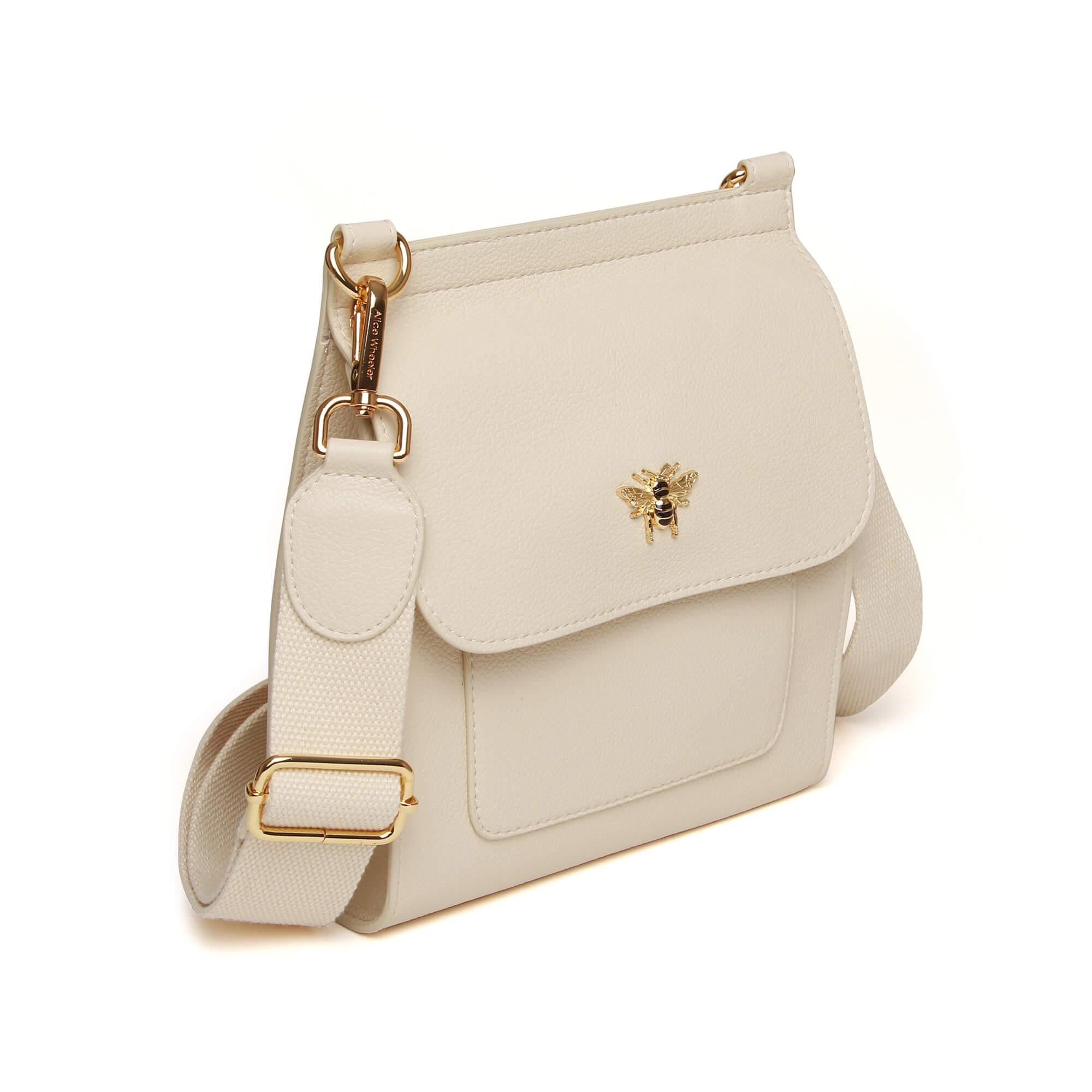 Bloomsbury Cross Body In Pastel Cream
