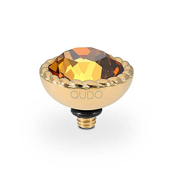 Interc Bocconi YG Light Amber 11mm Top