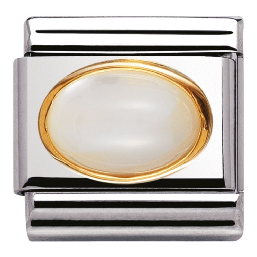 Classic White Mother of Pearl Link