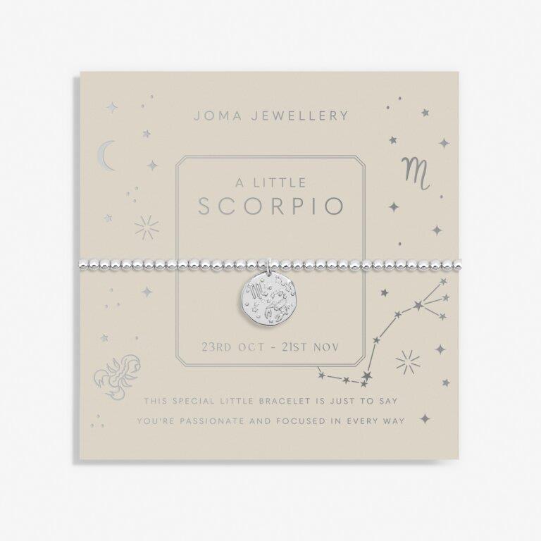 Star Sign A Little 'Scorpio' Silver Plated Bracelet