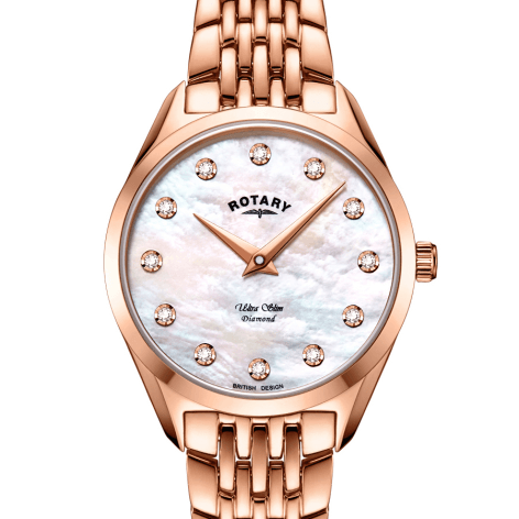 Ladies Bracelet Watch Rose Gold