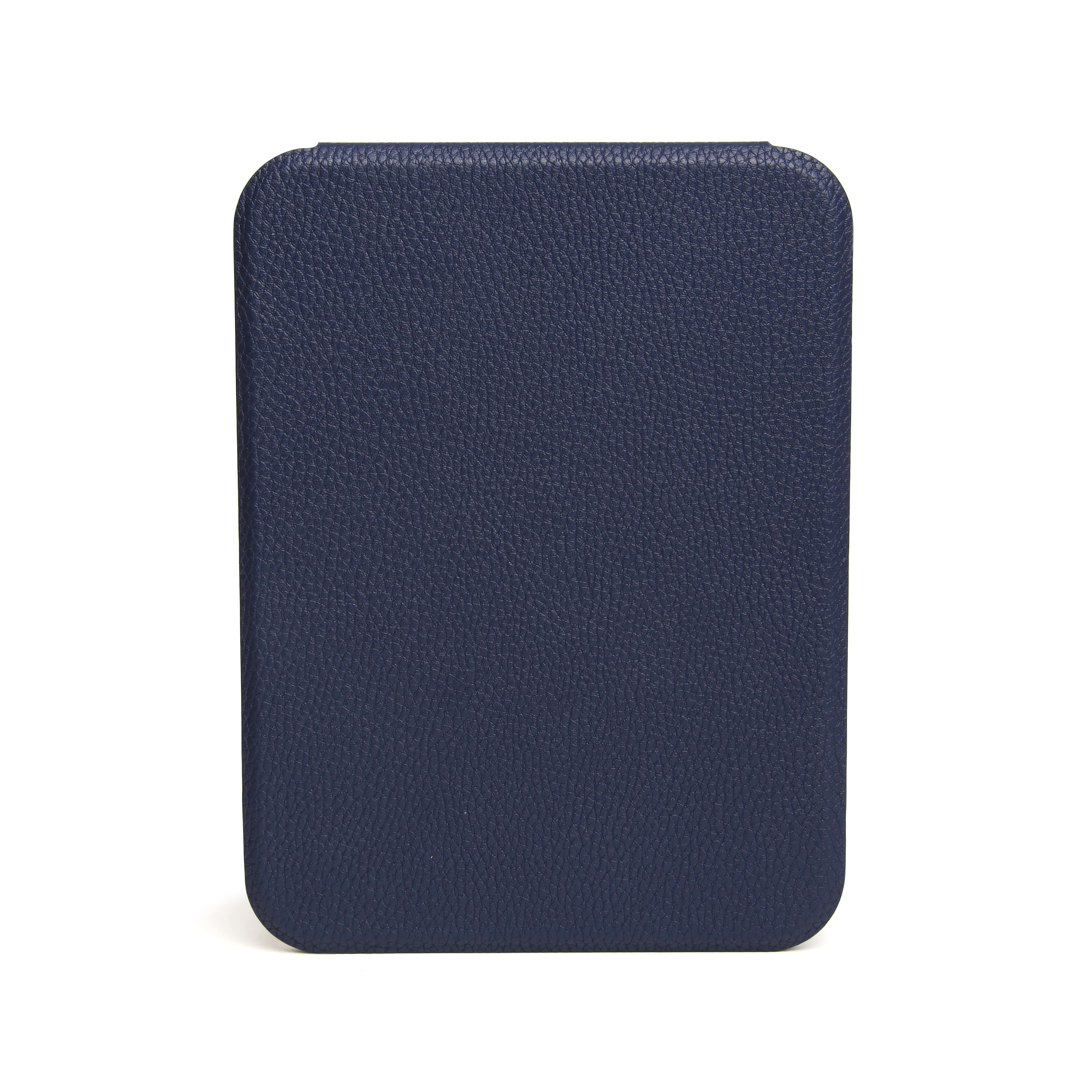 Navy Folding Travel Mirror