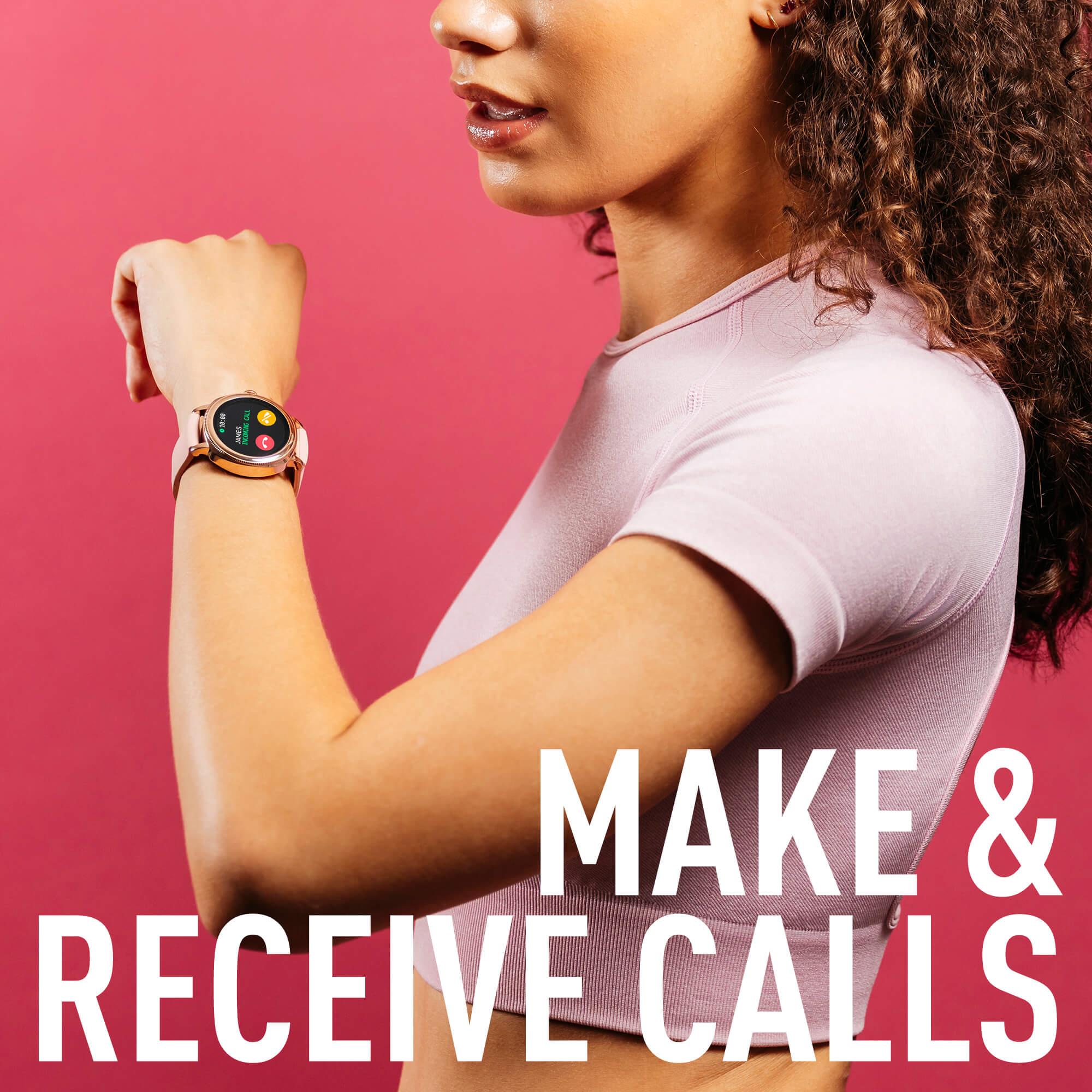 Series 25 Pink Smart Calling Watch