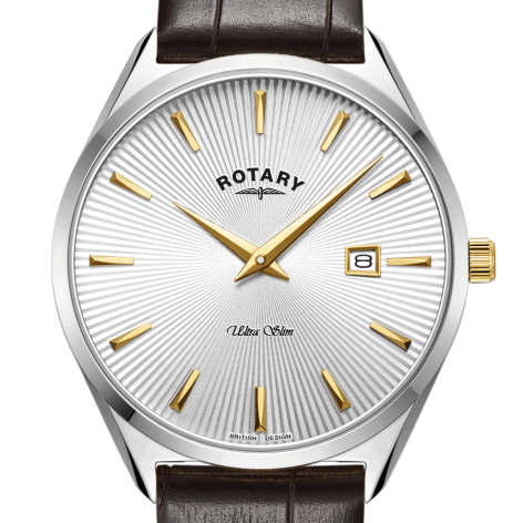 Gents Leather Stainless Steel
