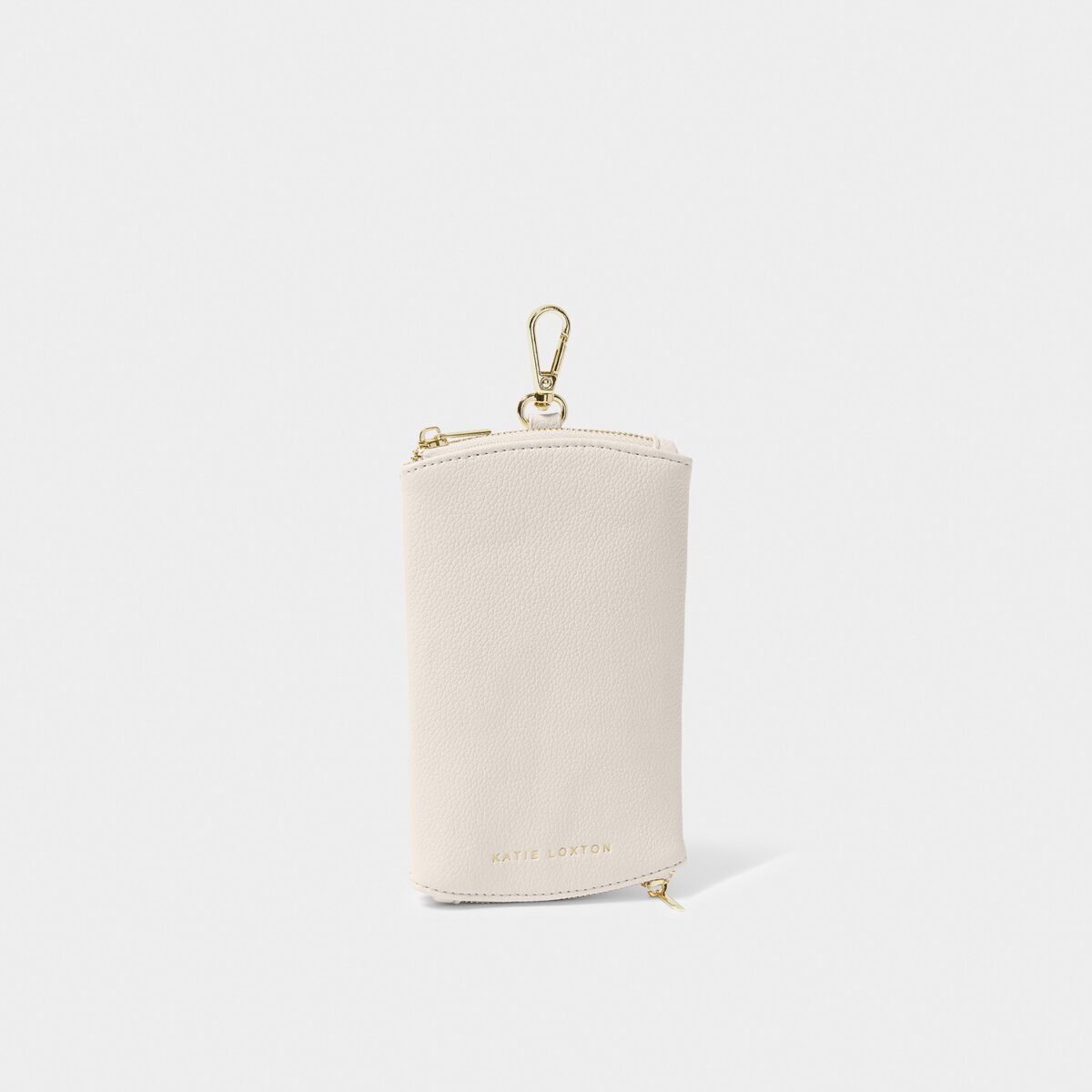 Clip-On Sunglasses Case in Off White