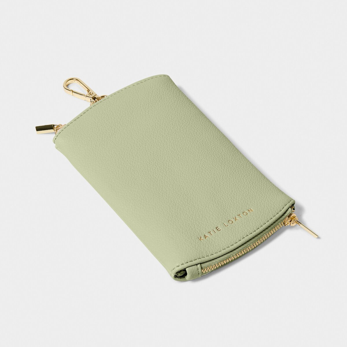 Clip-On Sunglasses Case In Soft Sage