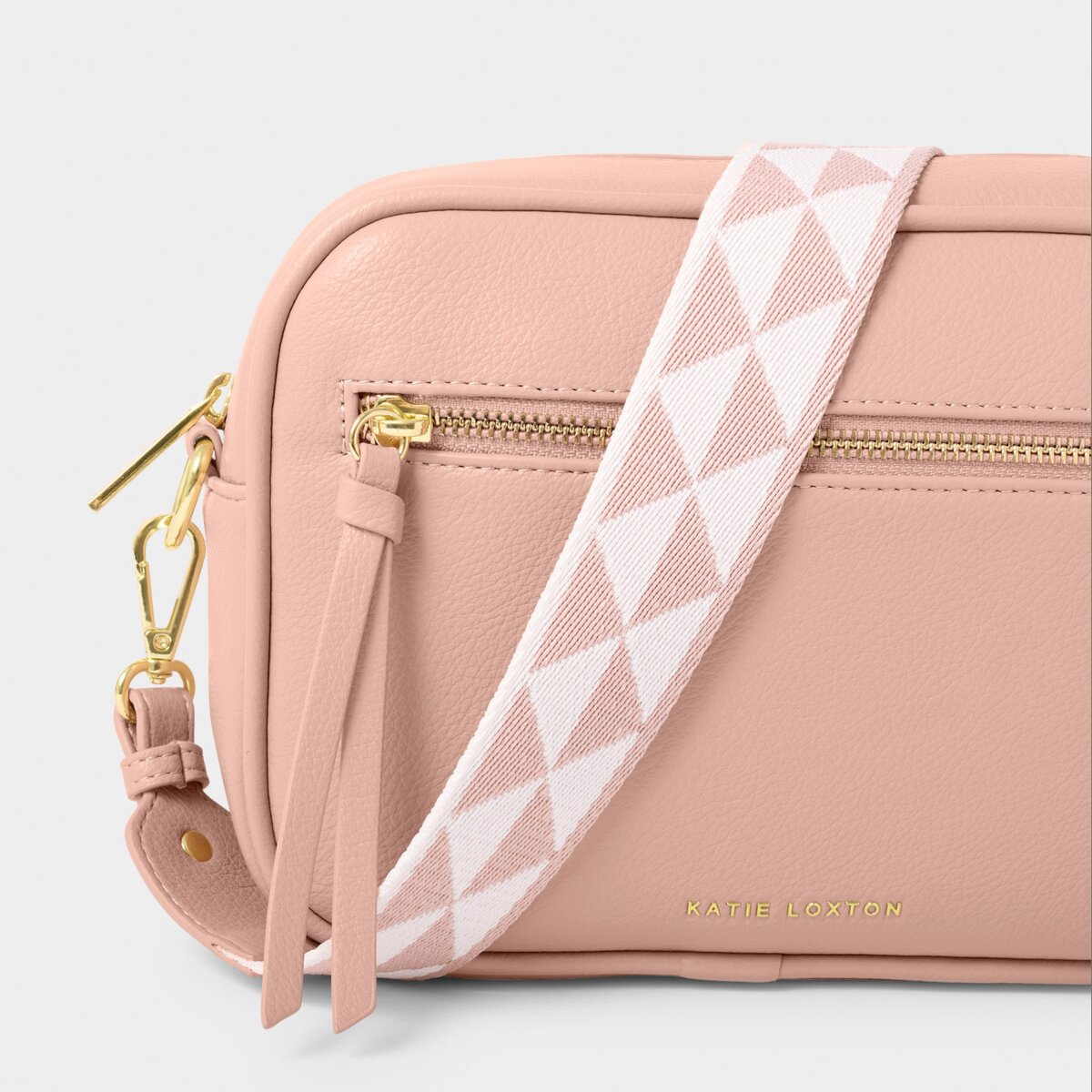 Hallie Crossbody Bag In Blossom Pink