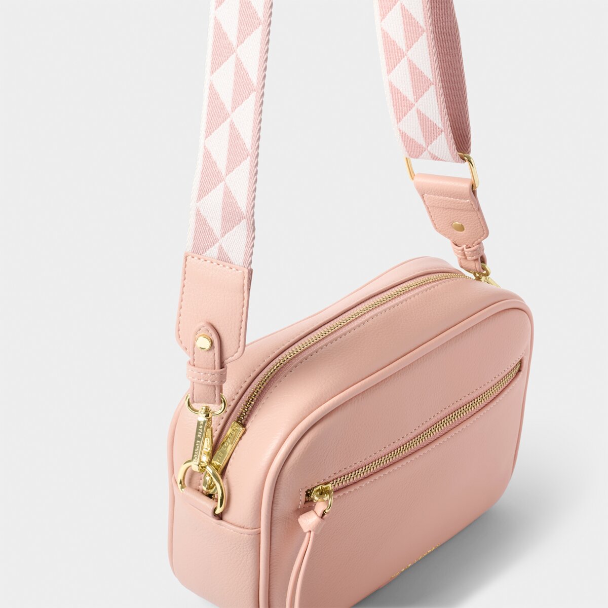 Hallie Crossbody Bag In Blossom Pink