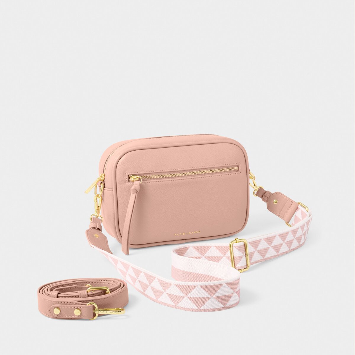 Hallie Crossbody Bag In Blossom Pink