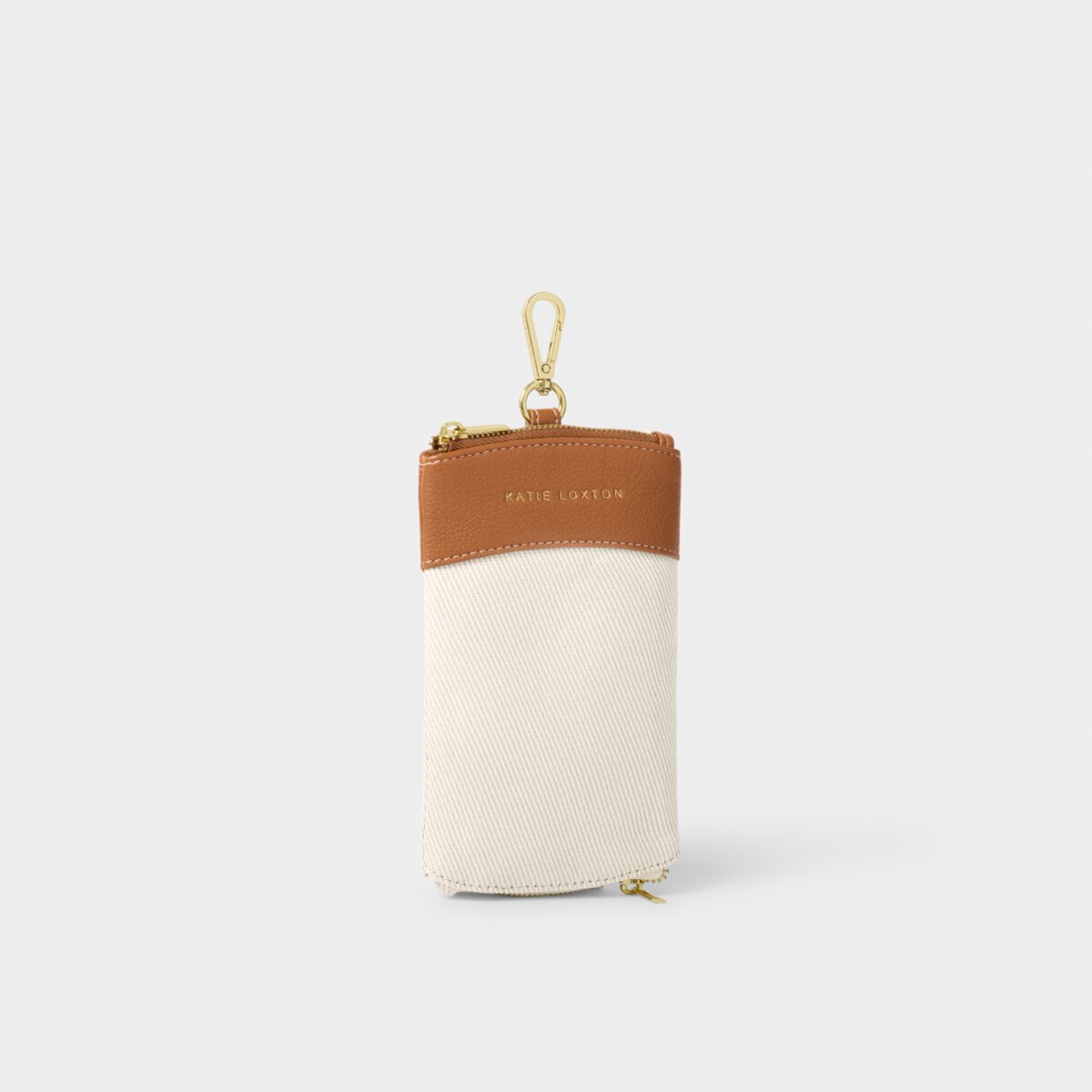 Clip-On Sunglasses Case In Cognac