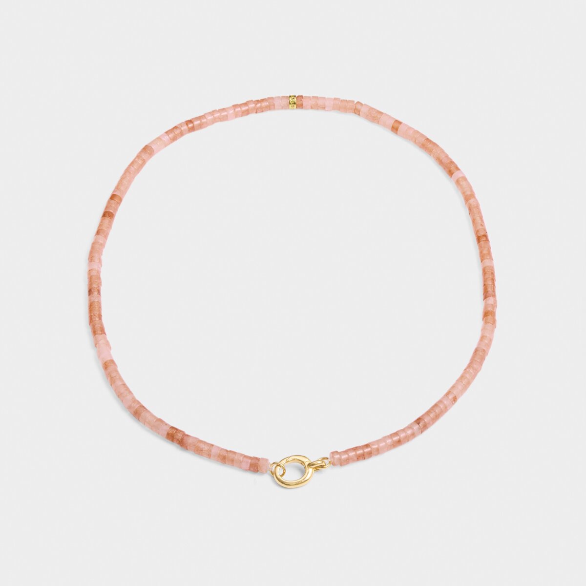 Sunset Glow Choker In Gold