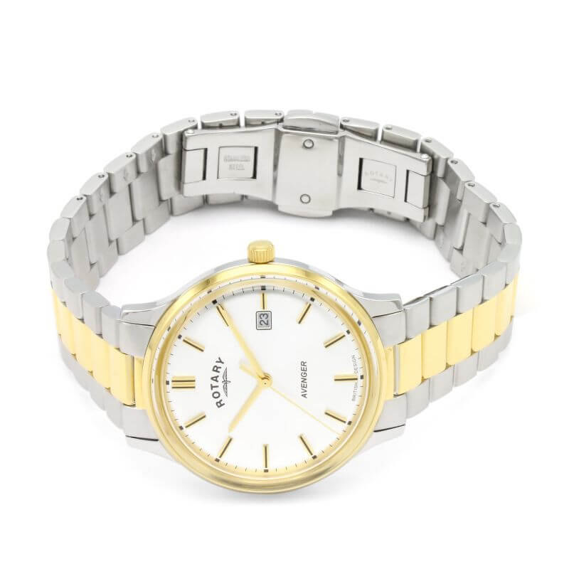 Avenger Two Tone Gold PVD Watch