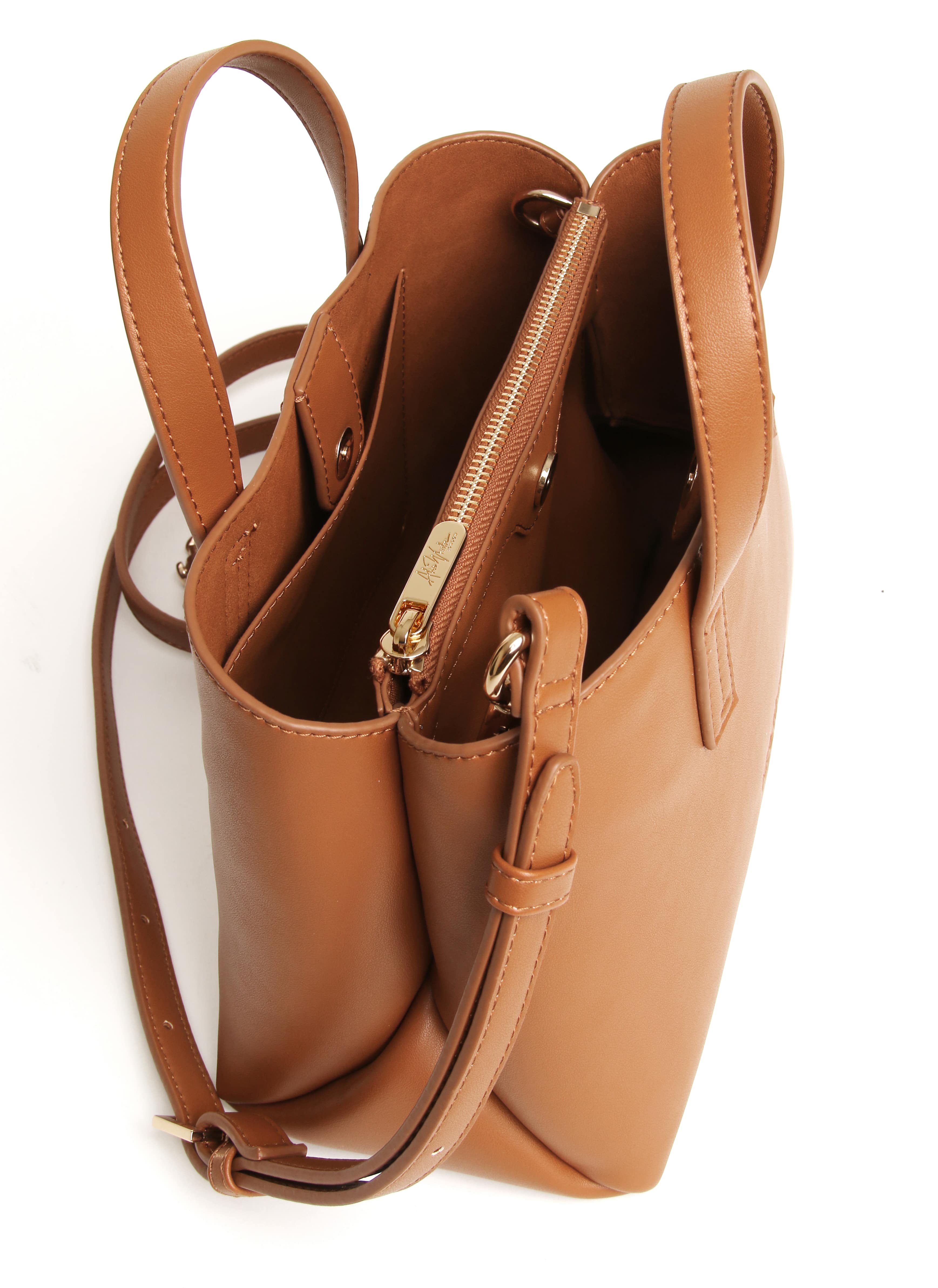 Florence Handbag Tote In Tan