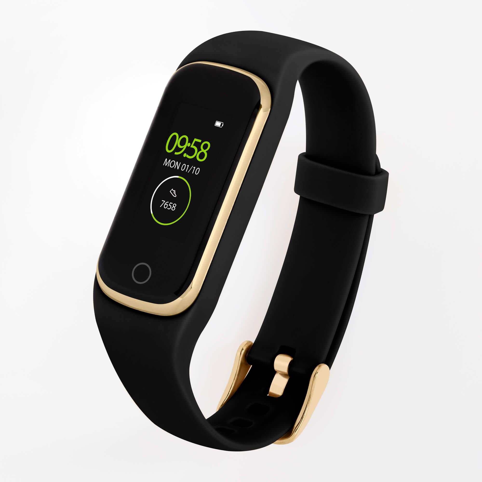 Series 8 Black & RG Slimline Sport Smart Watch