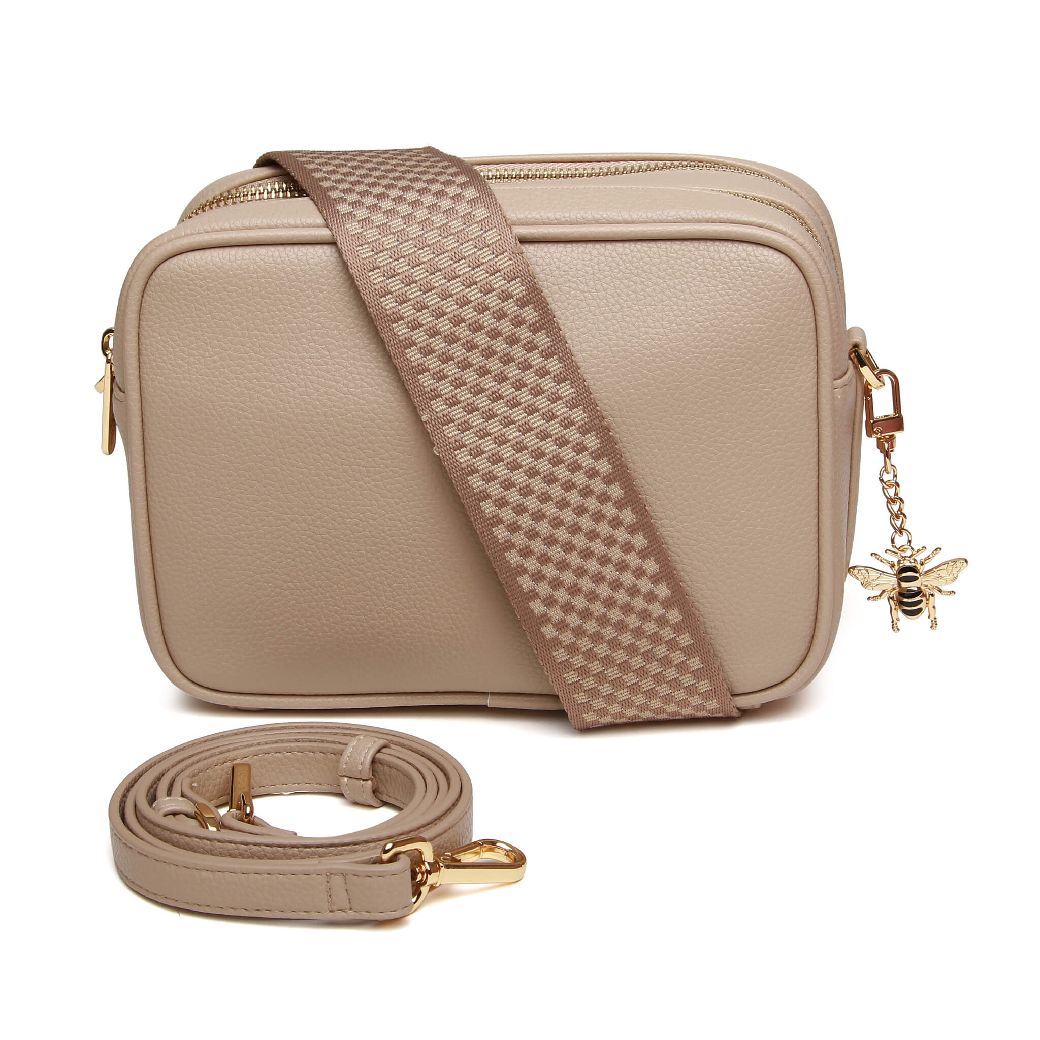 Soho Camera Cross Body Bag Stone
