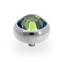 SESTO (S/P) 10mm Bermuda Blue Ring Top