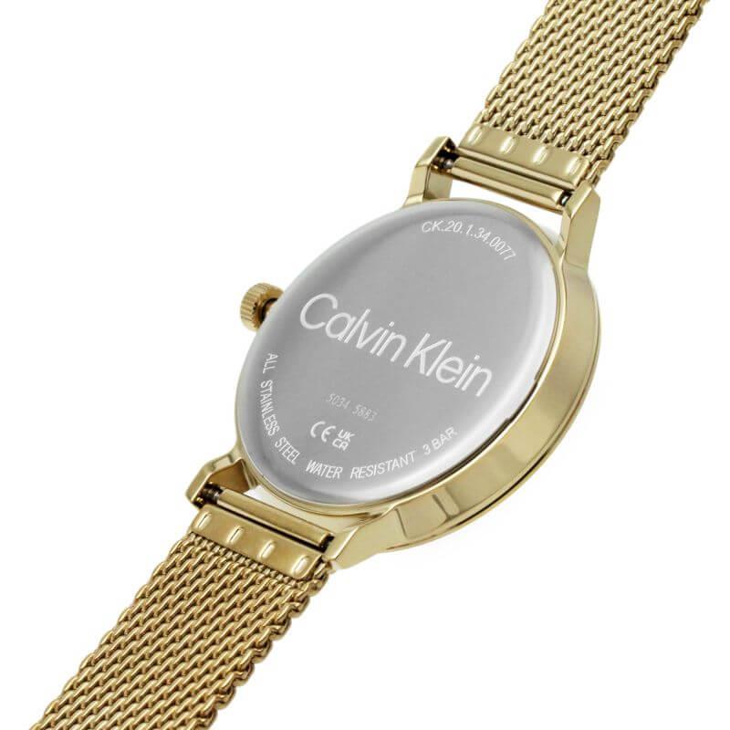 Modern Sunray Black Dial Gold Plated Mesh Bracelet Strap Gents Watch