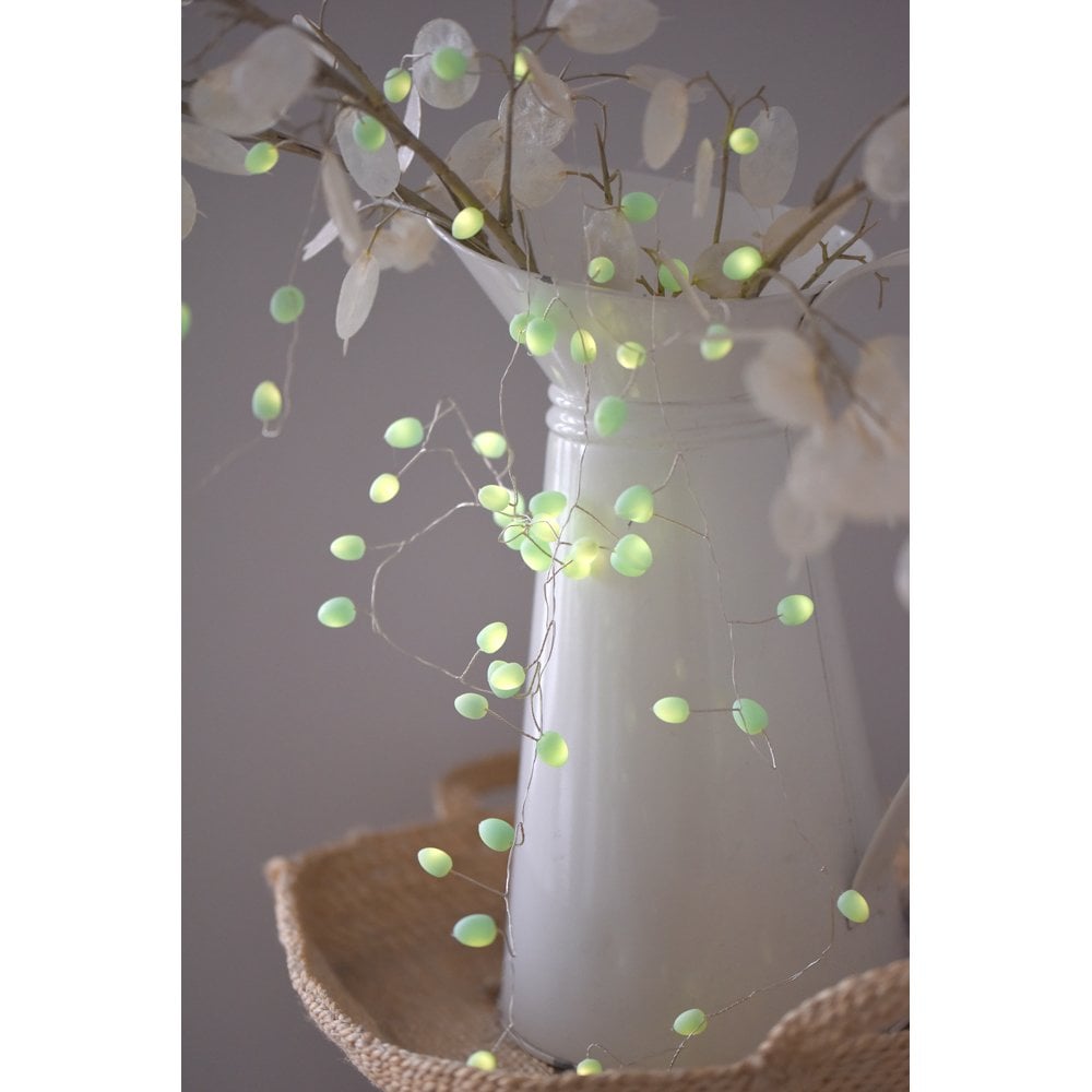 Teardrop Mint -Battery LED Light Chain