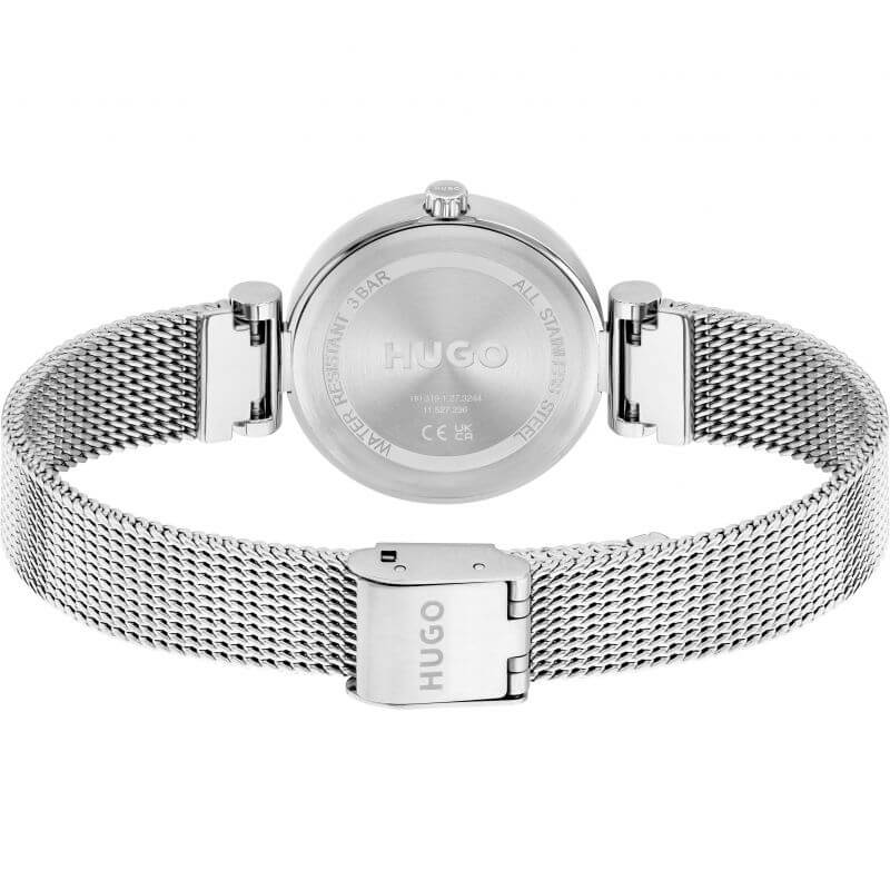#SWEET SS Mesh Strap Silver Dial Ladies Watch