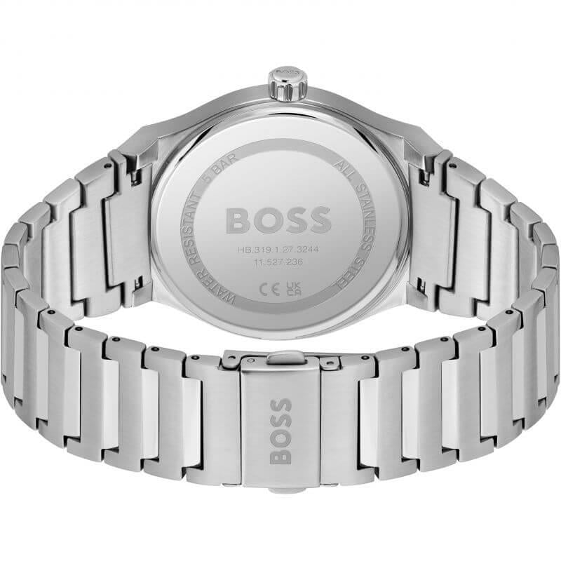 Candor SS Bracelet With Green Dial Gents Watch