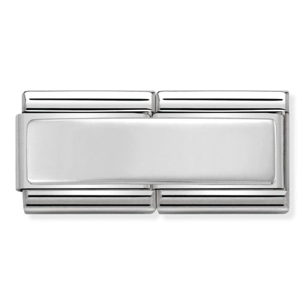 Classic Double Silver Plain Plate