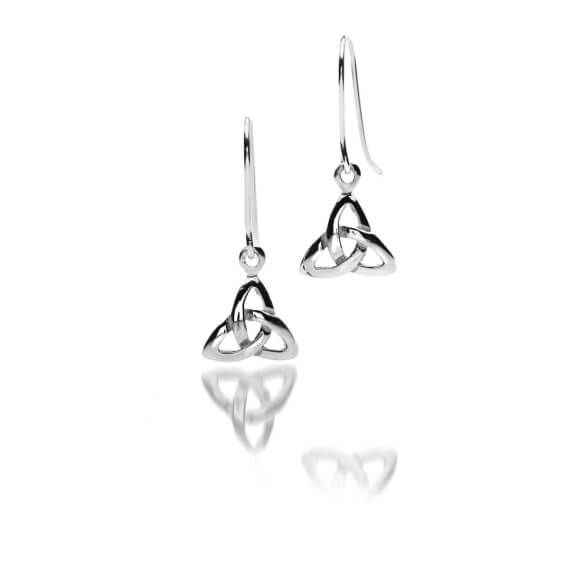 Celtic Trinity Knot Small Earrings