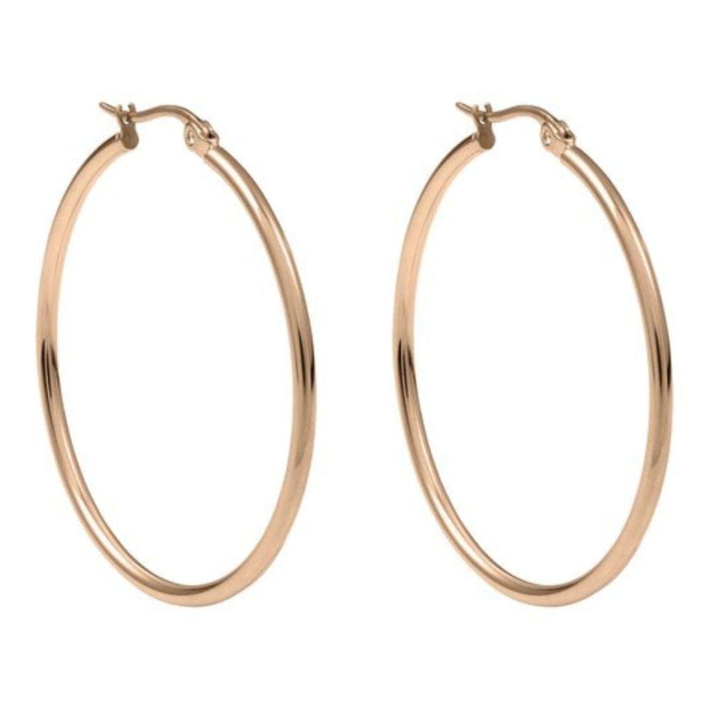 Interchangeable Creole Valentano Earrings 40mm (G/P)